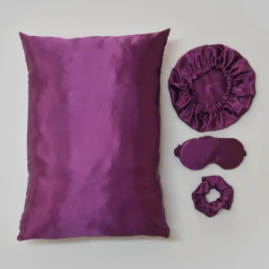 Satin Pillowcase close-up showing soft satin texture and smooth surface made by Textile Promos